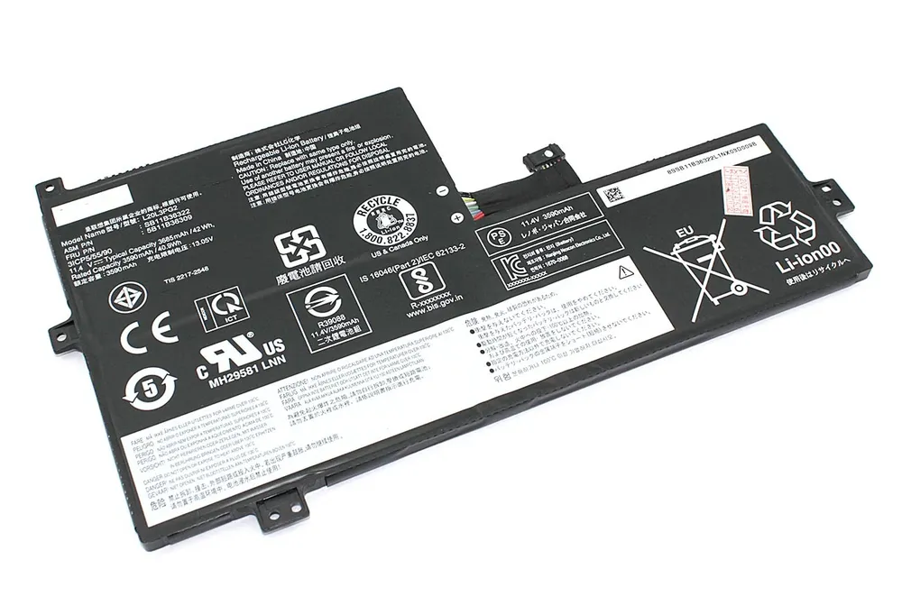 Аккумуляторная батарея для ноутбука Lenovo ideapad 3 Chrome-14 L20M3PG2 11.25V 42Wh