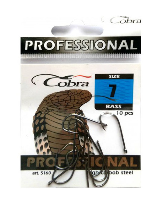 

Cobra Крючок COBRA BASS (Размер # 7; 10шт )