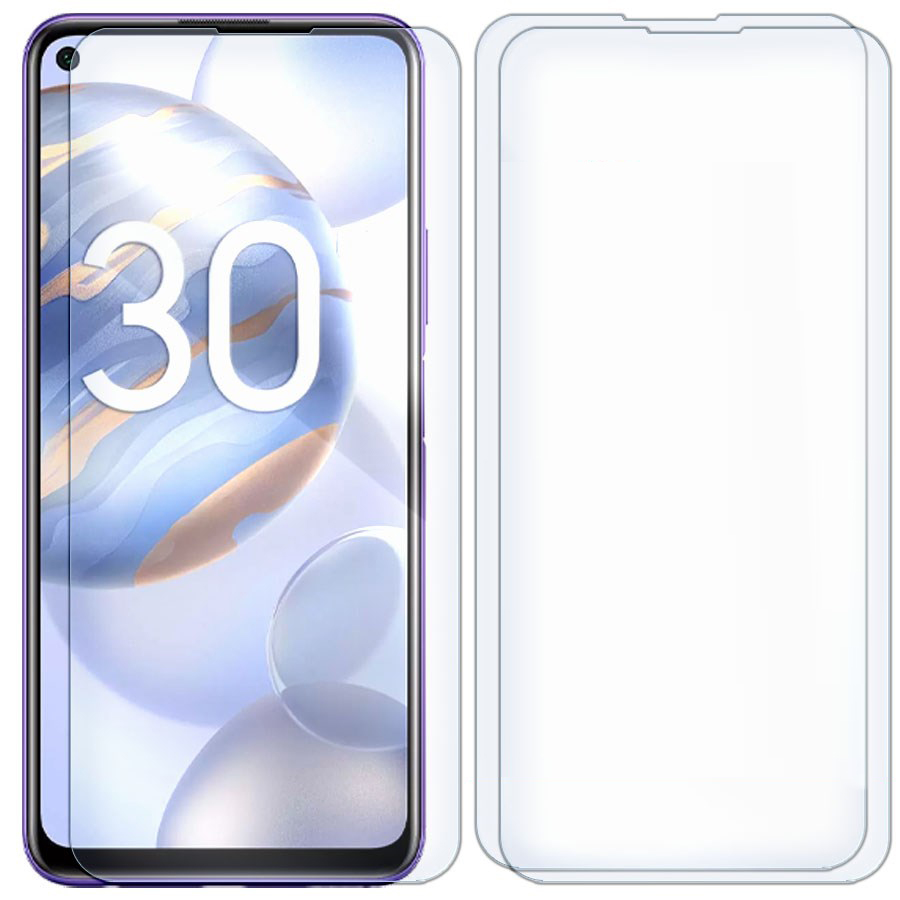 

Комплект из 3-x защитных гибридных стекол для Honor 30S