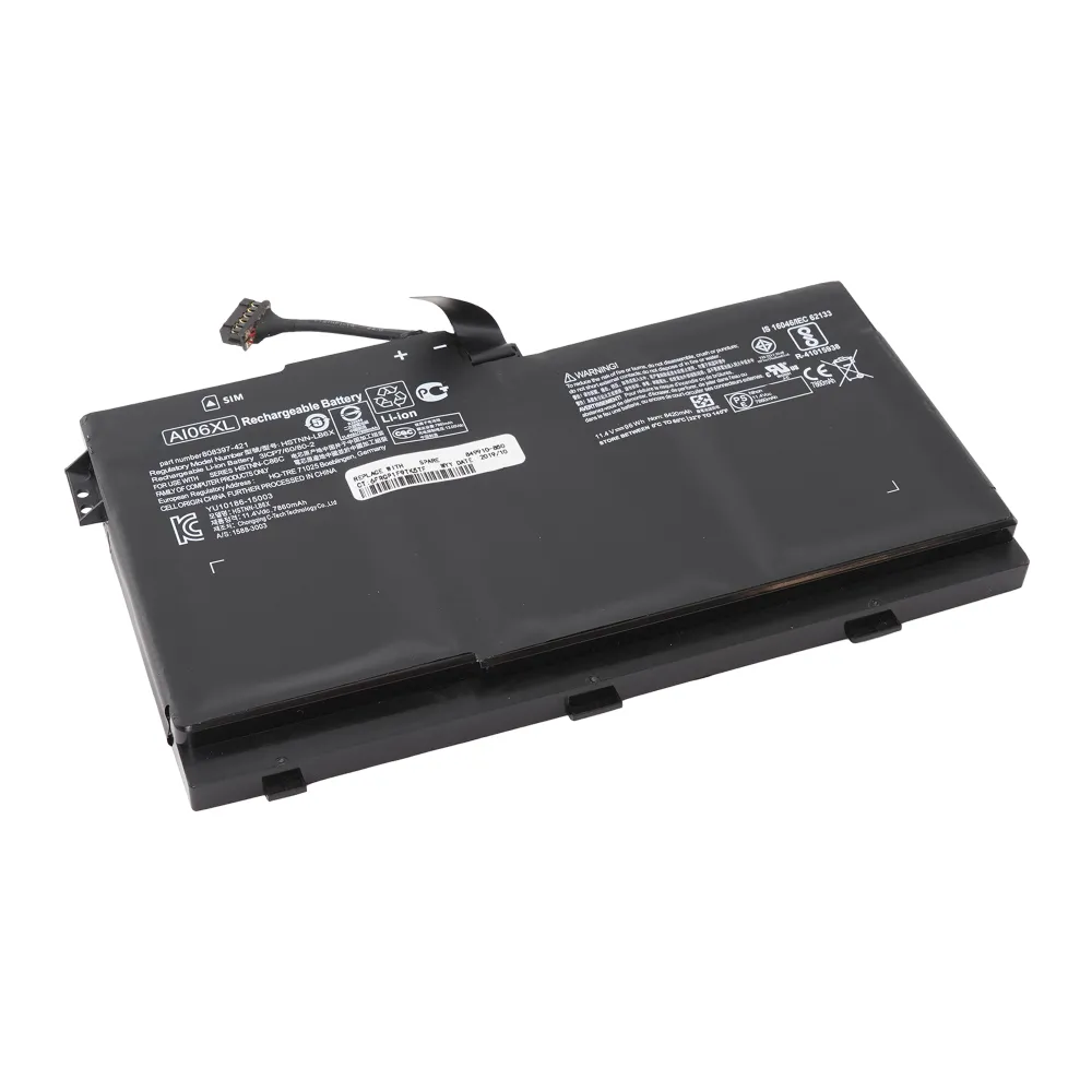Аккумуляторная батарея для ноутбука HP ZBook 17 G3 AI06XL 11.4V 7860mAh