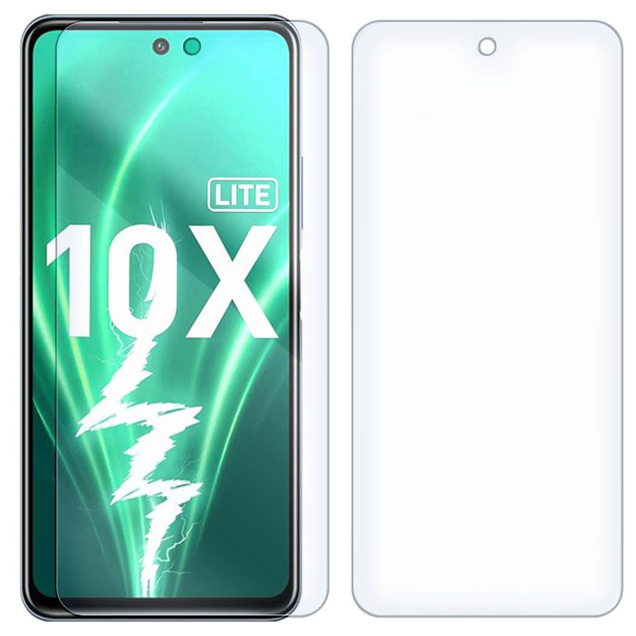 

Комплект из 2-x защитных гибридных стекол для Honor 10X Lite