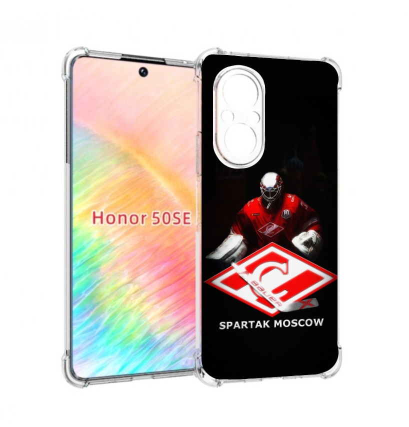 

Чехол бампер MyPads спартак хоккеи мужской для Honor 50 SE прот, Прозрачный, Tocco
