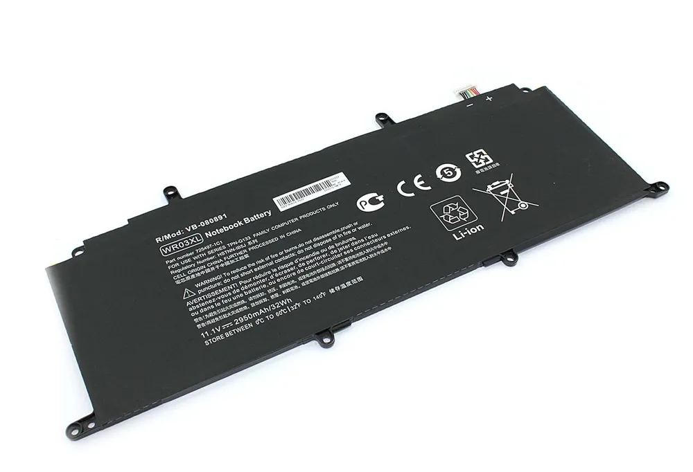 Аккумуляторная батарея для ноутбука HP Split X2 13-M WR03XL 11.1V 2950mAh OEM