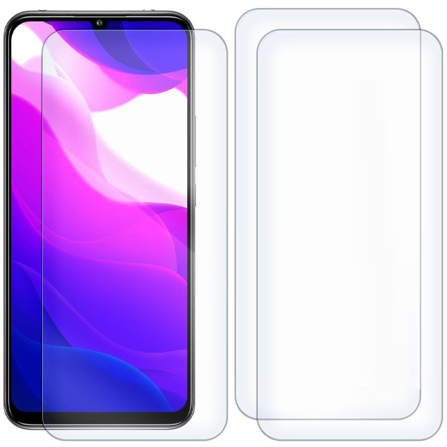 

Комплект из 3-x защитных гибридных стекол для Xiaomi Mi 10 Lite