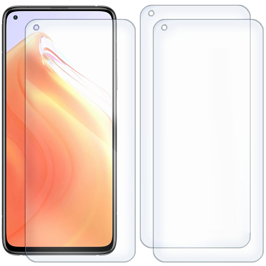 

Комплект из 3-x защитных гибридных стекол для Xiaomi Mi 10T Pro