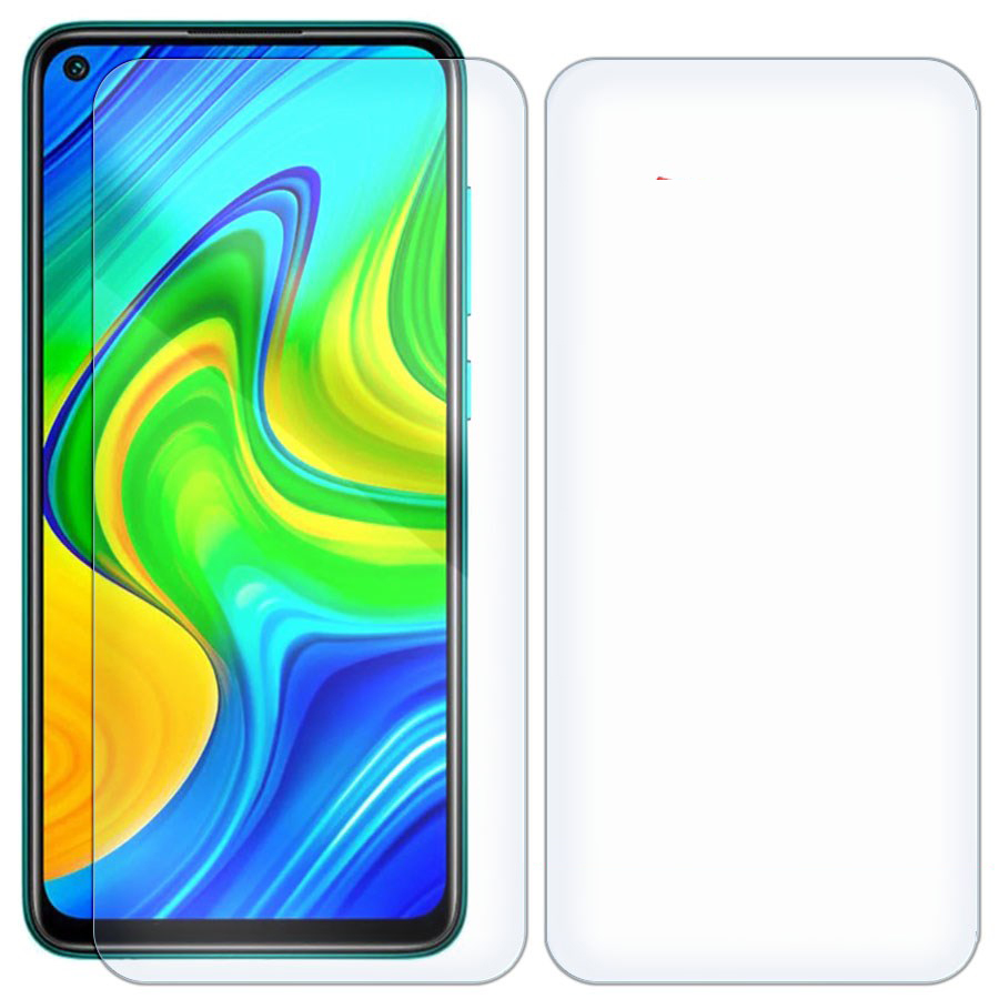 Комплект из 2-x защитных гибридных стекол для Xiaomi Mi 11T Pro