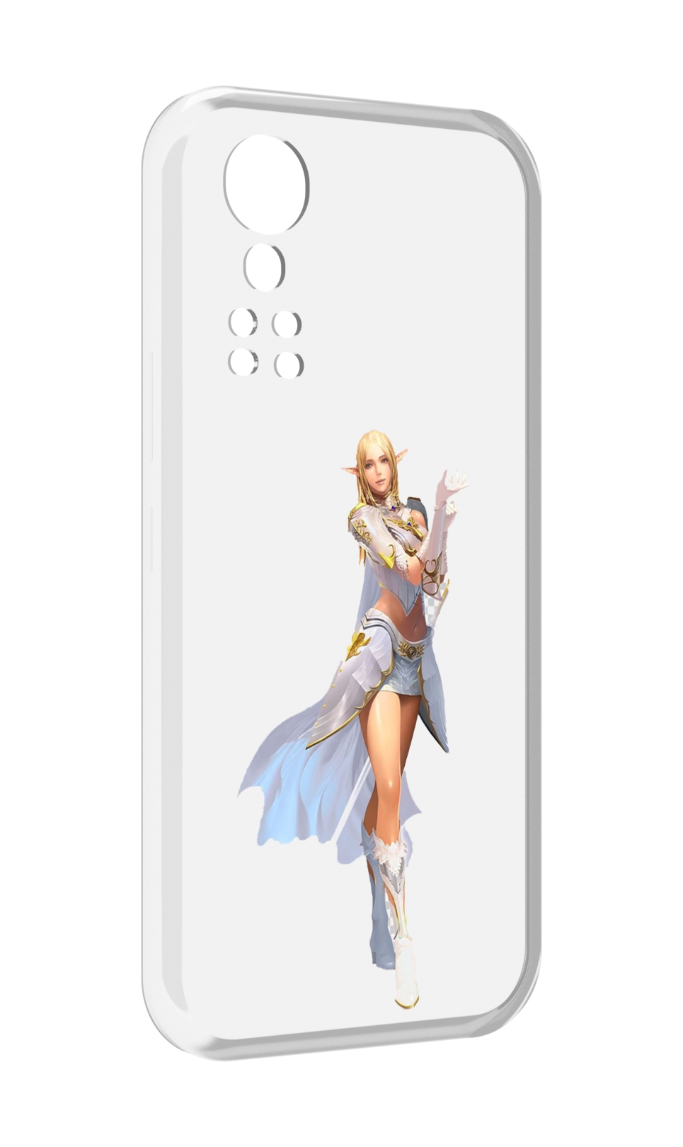 

Чехол MyPads lineage для ZTE Axon 30 5G / Axon 30S, Прозрачный, Tocco