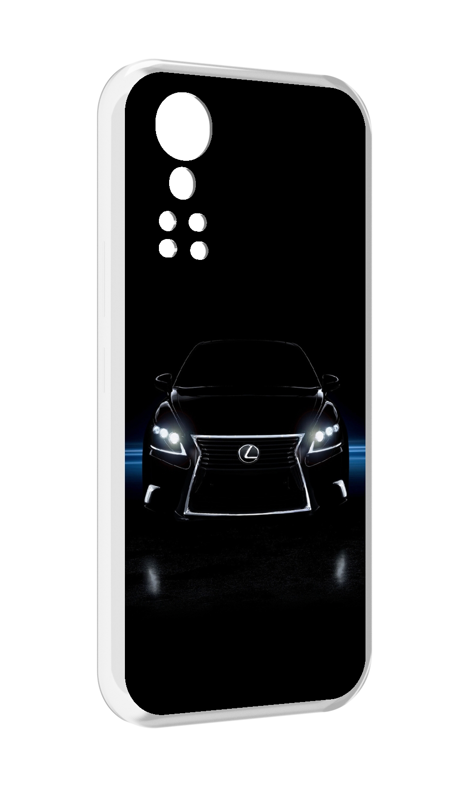 

Чехол MyPads lexus лексус 1 мужской для ZTE Axon 30 5G / Axon 30S, Прозрачный, Tocco