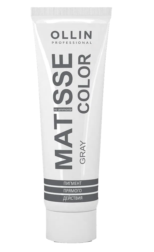 

Пигмент прямого действия Ollin Professional Matisse Color серый 100 мл