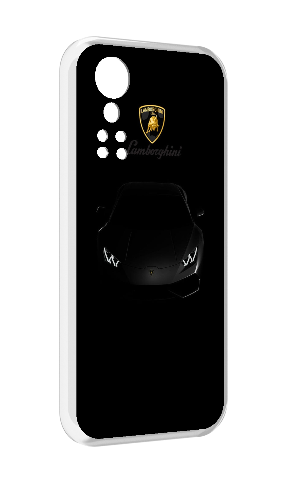 

Чехол MyPads lambo ламба 4 мужской для ZTE Axon 30 5G / Axon 30S, Прозрачный, Tocco