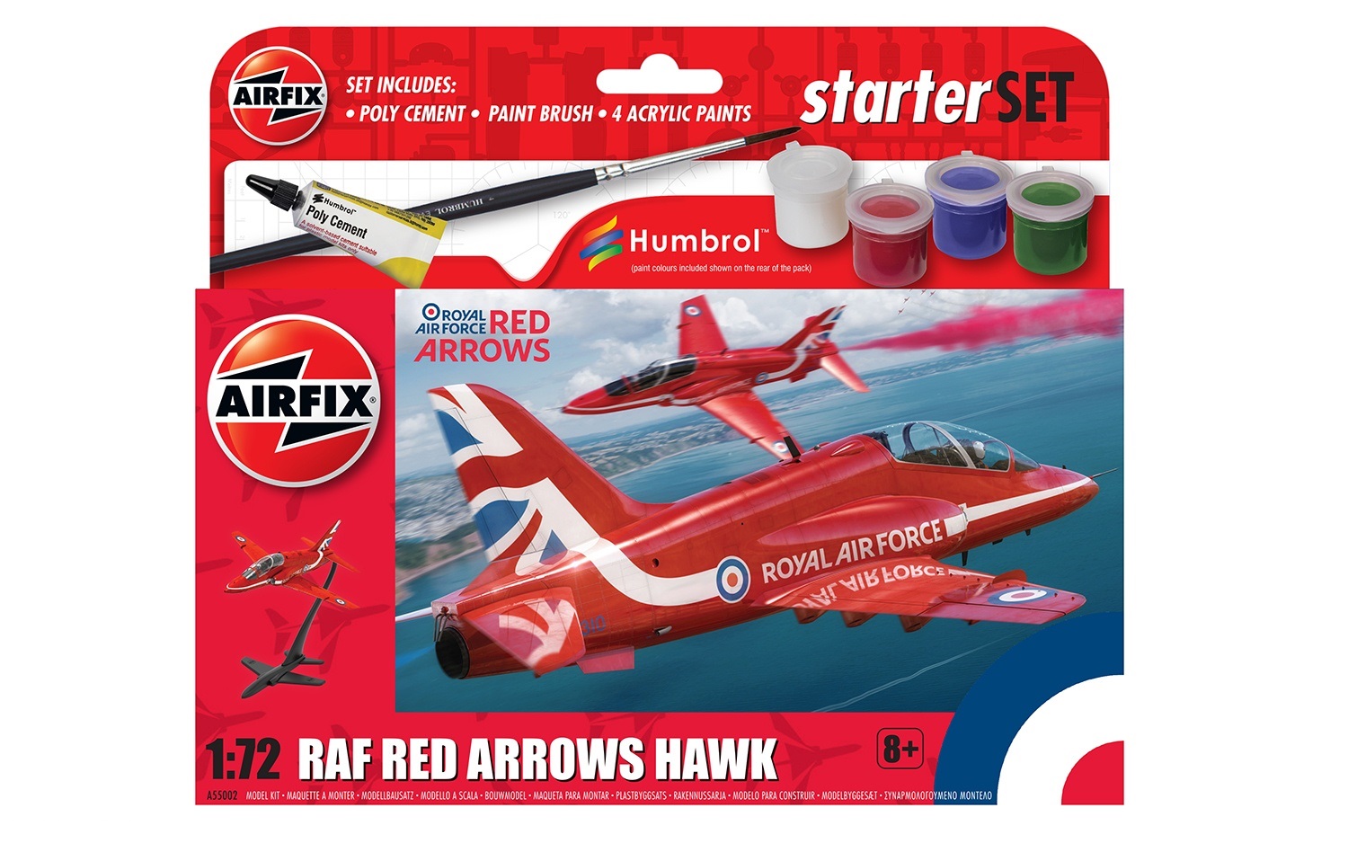 

A55002 Подарочный набор Small Starter Set NEW Red Arrows Hawk