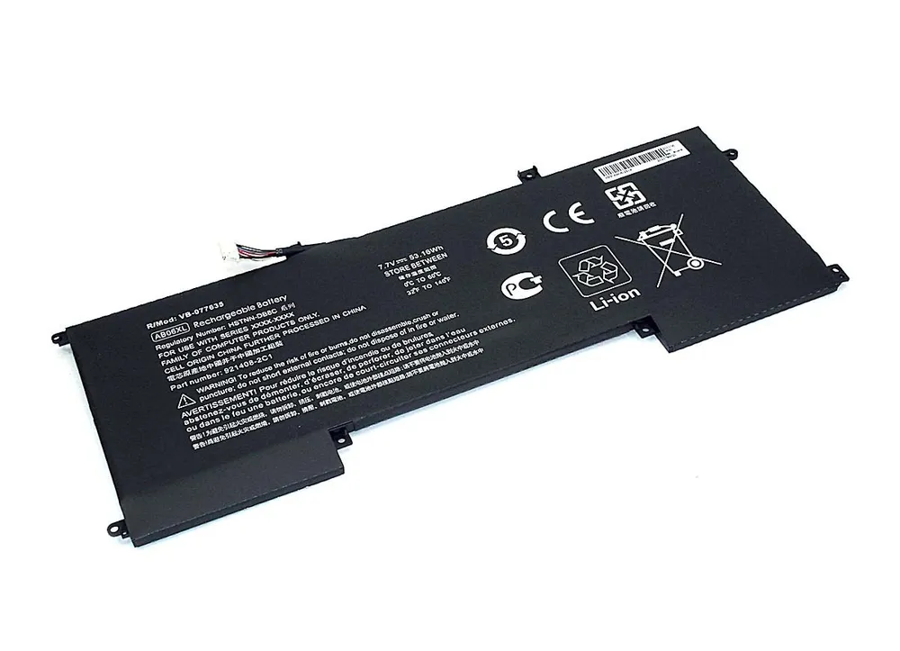Аккумуляторная батарея для ноутбука HP Envy 13-AD023TU AB06XL 7.7V 3600mAh OEM