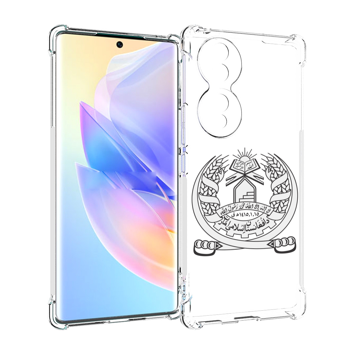 

Чехол MyPads герб-афганистан для Honor 70, Прозрачный, Tocco