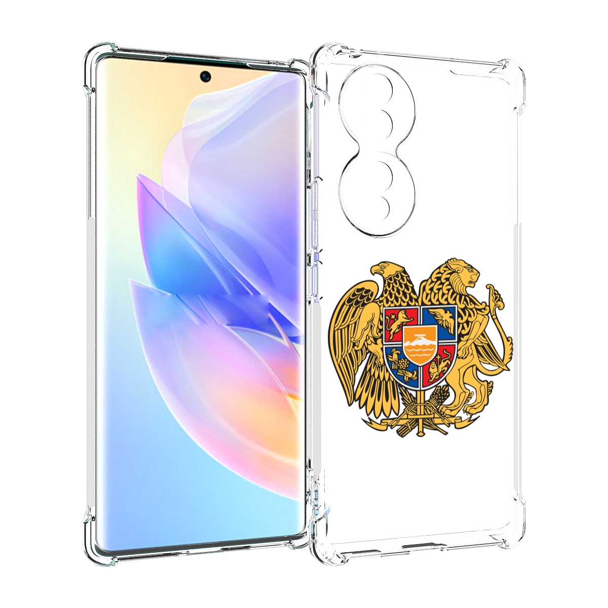 

Чехол MyPads герб-армении для Honor 70, Прозрачный, Tocco