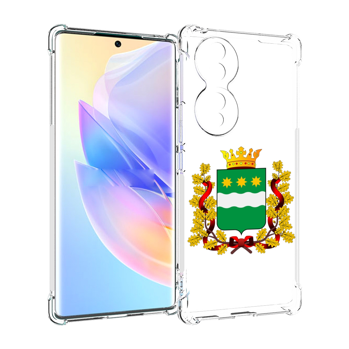 

Чехол MyPads герб-амурскои-области для Honor 70, Прозрачный, Tocco