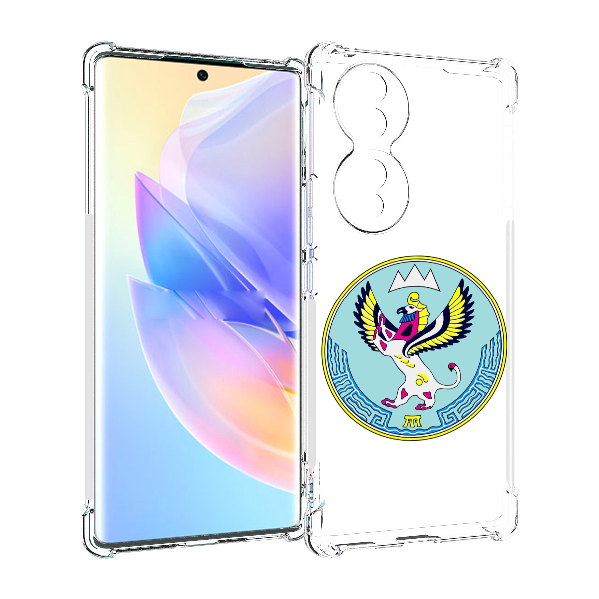 

Чехол MyPads герб-алтаи-горно-алтаиск для Honor 70, Прозрачный, Tocco
