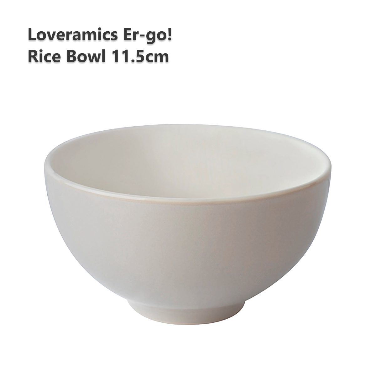 Пиала LOVERAMICS Er-go! Rice Bowl (Taupe) 11.5cm керамика D068-42B