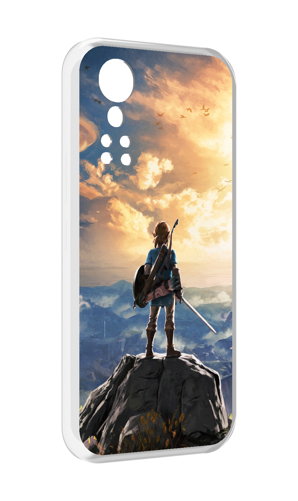 

Чехол MyPads The Legend of Zelda для ZTE Axon 30 5G / Axon 30S, Прозрачный, Tocco