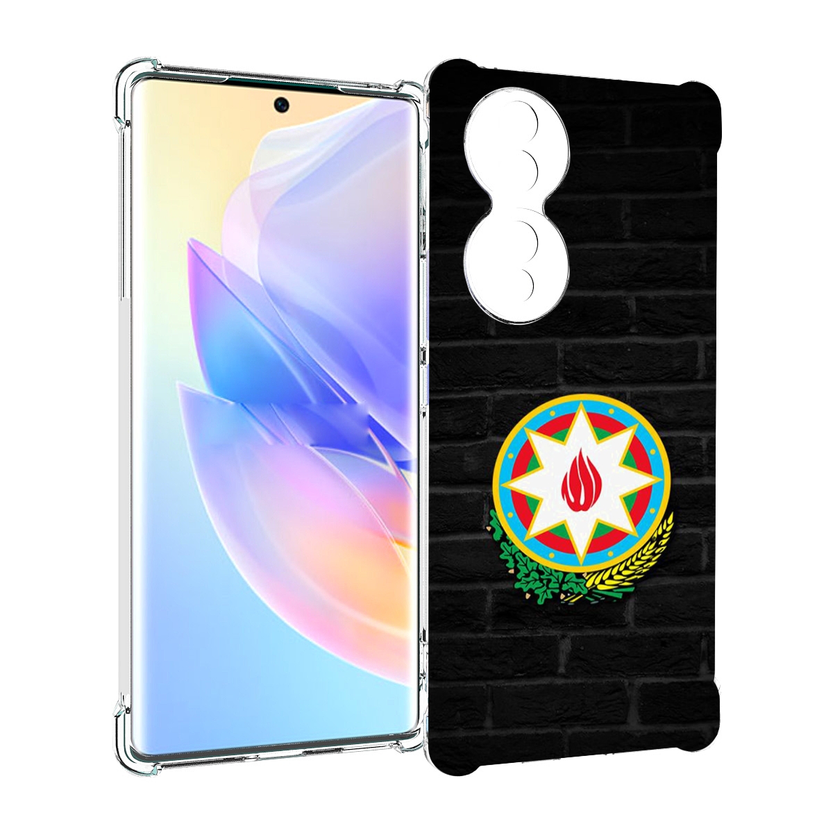 

Чехол MyPads герб азербаиджана для Honor 70, Прозрачный, Tocco