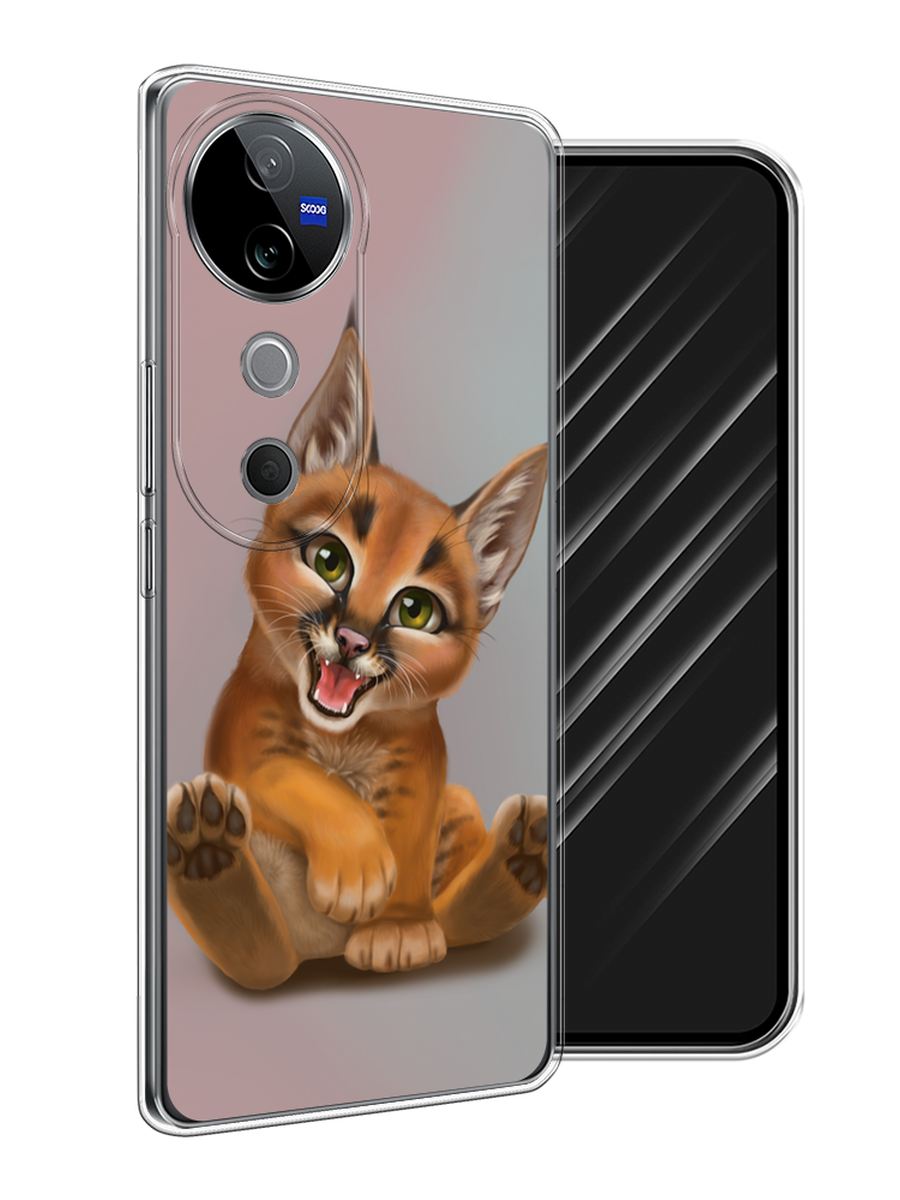 

Чехол Awog на Vivo V40 "Малыш рыси", Оранжевый;серый, 2611450-1
