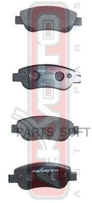

Тормозные колодки Akyoto передние дисковые AKD1633