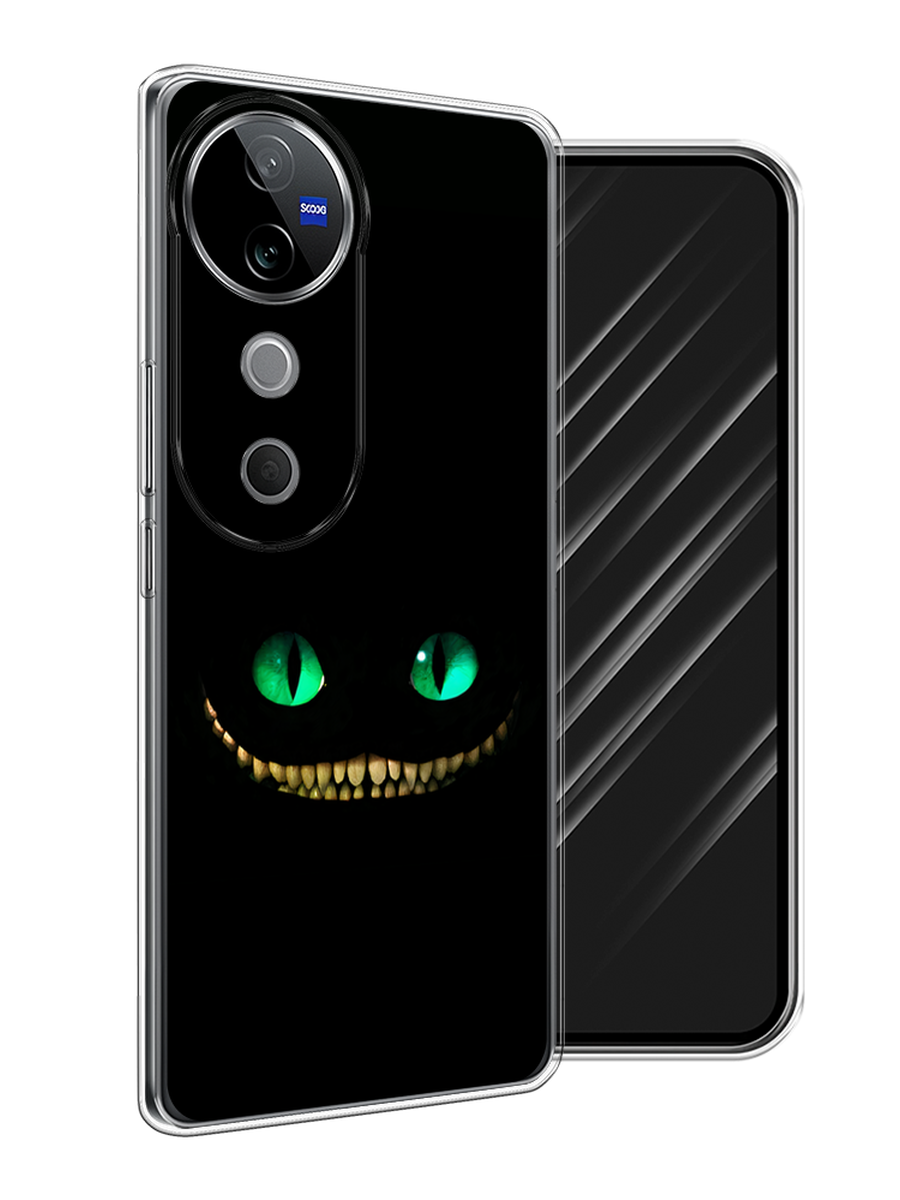 

Чехол Awog на Vivo V40 "Зеленоглазый чеширский кот", Черный, 2611450-1