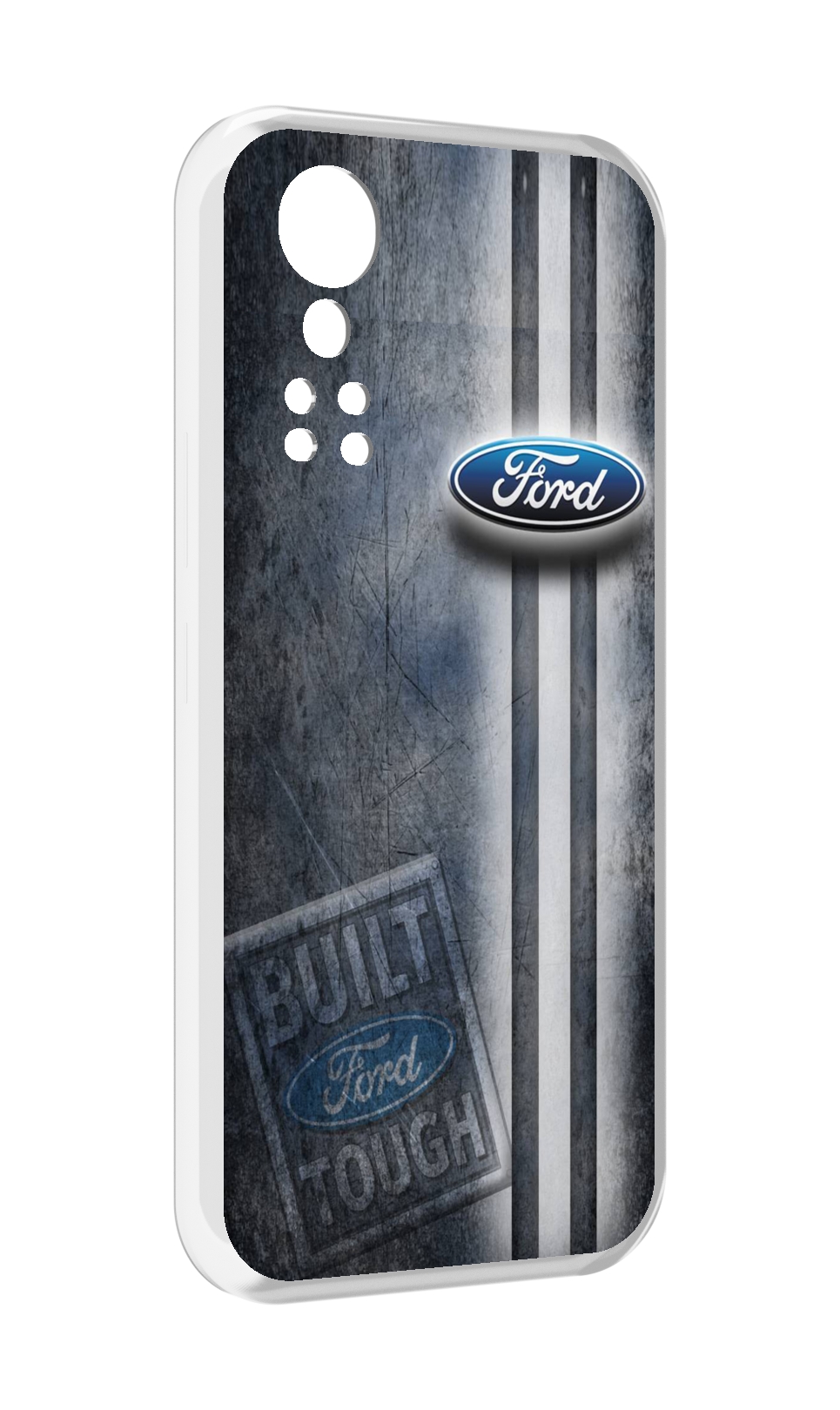 

Чехол MyPads ford форд 2 для ZTE Axon 30 5G / Axon 30S, Прозрачный, Tocco