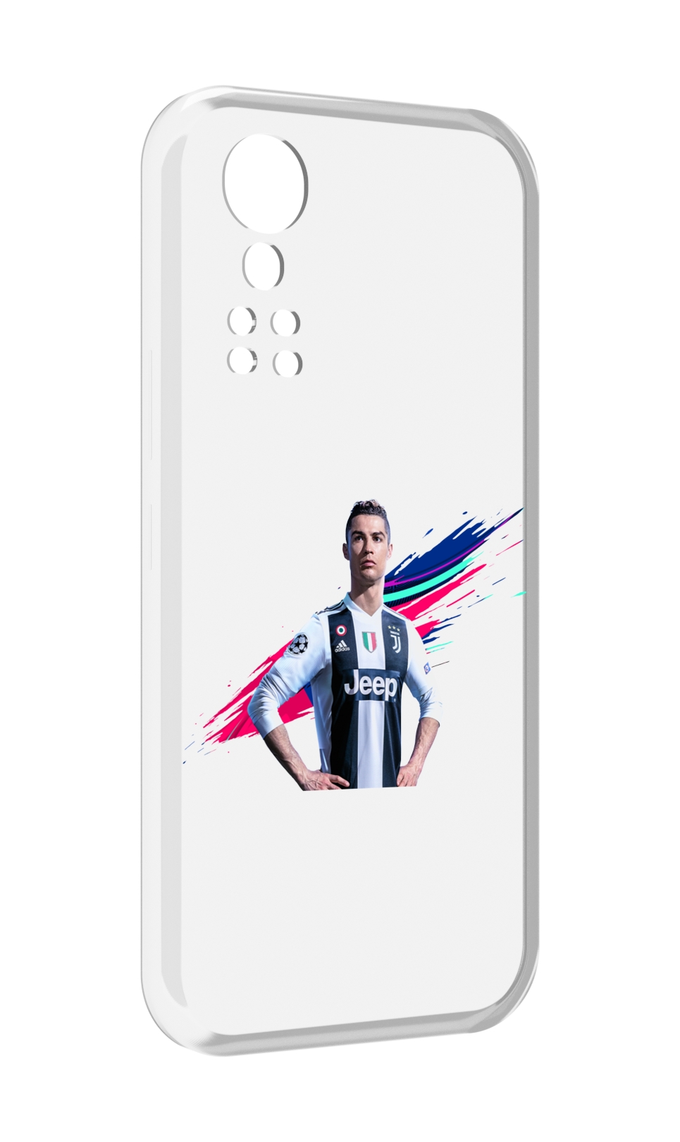 

Чехол MyPads fifa-Криштиану-Роналду мужской для ZTE Axon 30 5G / Axon 30S, Прозрачный, Tocco