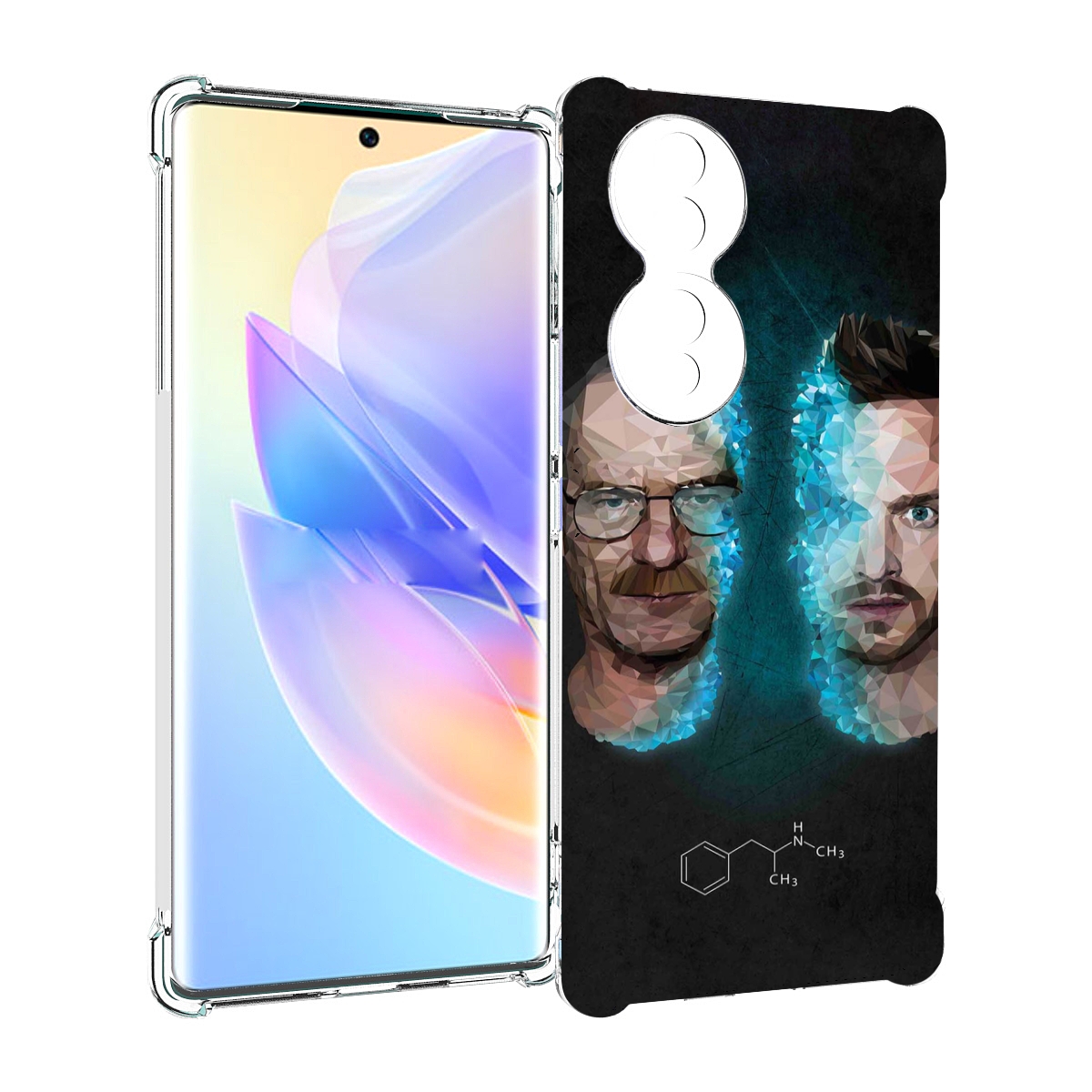 

Чехол MyPads во-все-тяжкие для Honor 70, Прозрачный, Tocco