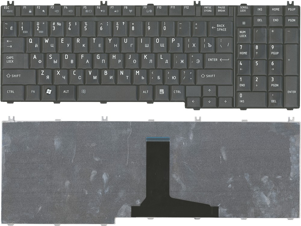 

Клавиатура для Toshiba Tecra A11 Series, Русская, Чёрная, p/n: G83C000AQ2US