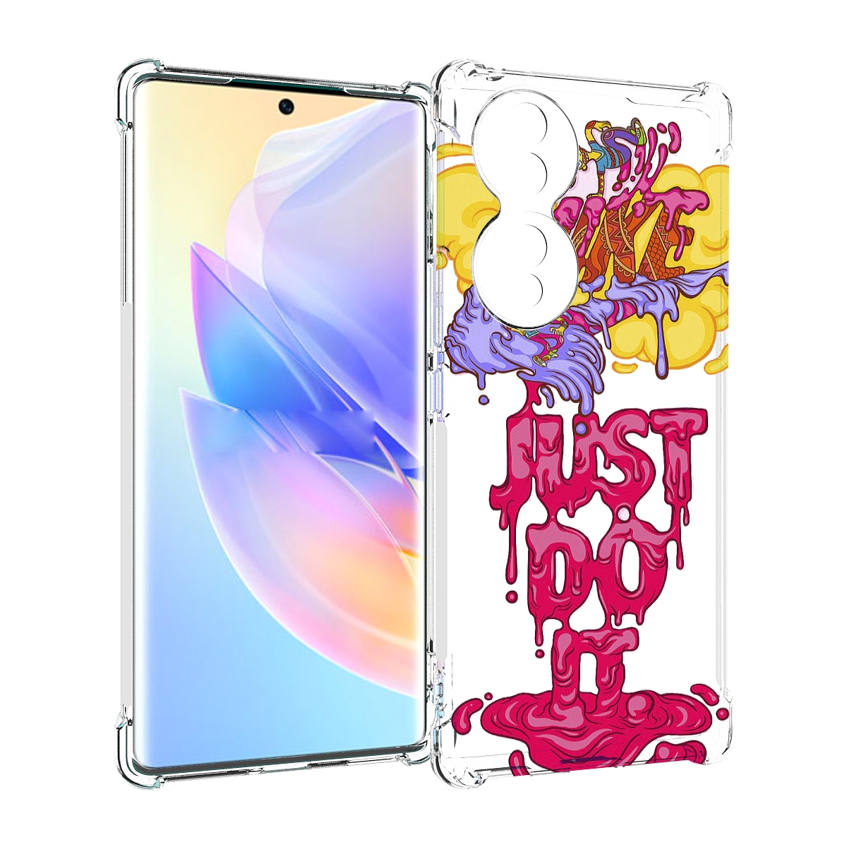 

Чехол MyPads вкусный найк для Honor 70, Прозрачный, Tocco