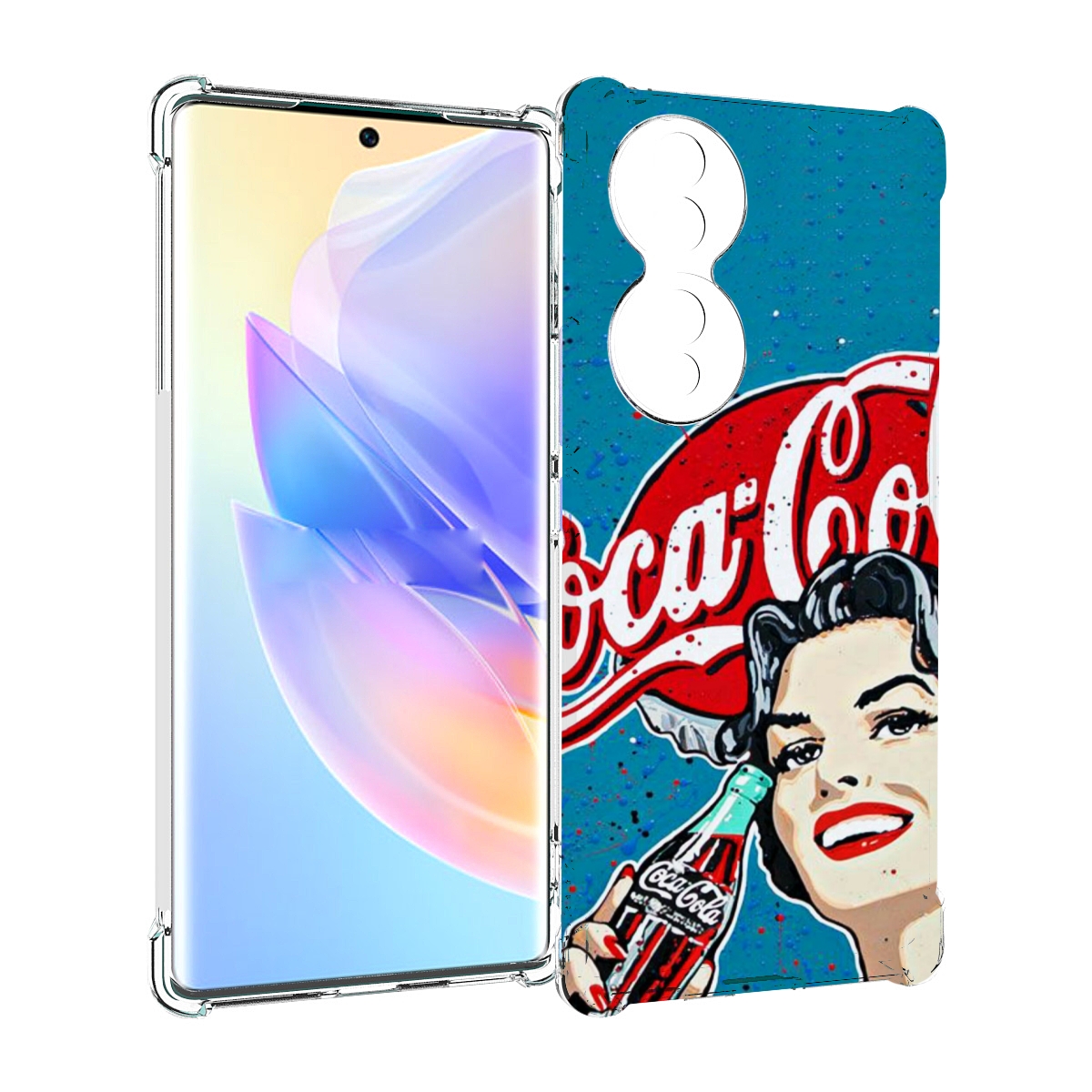 

Чехол MyPads вкусная кола картинка для Honor 70, Прозрачный, Tocco