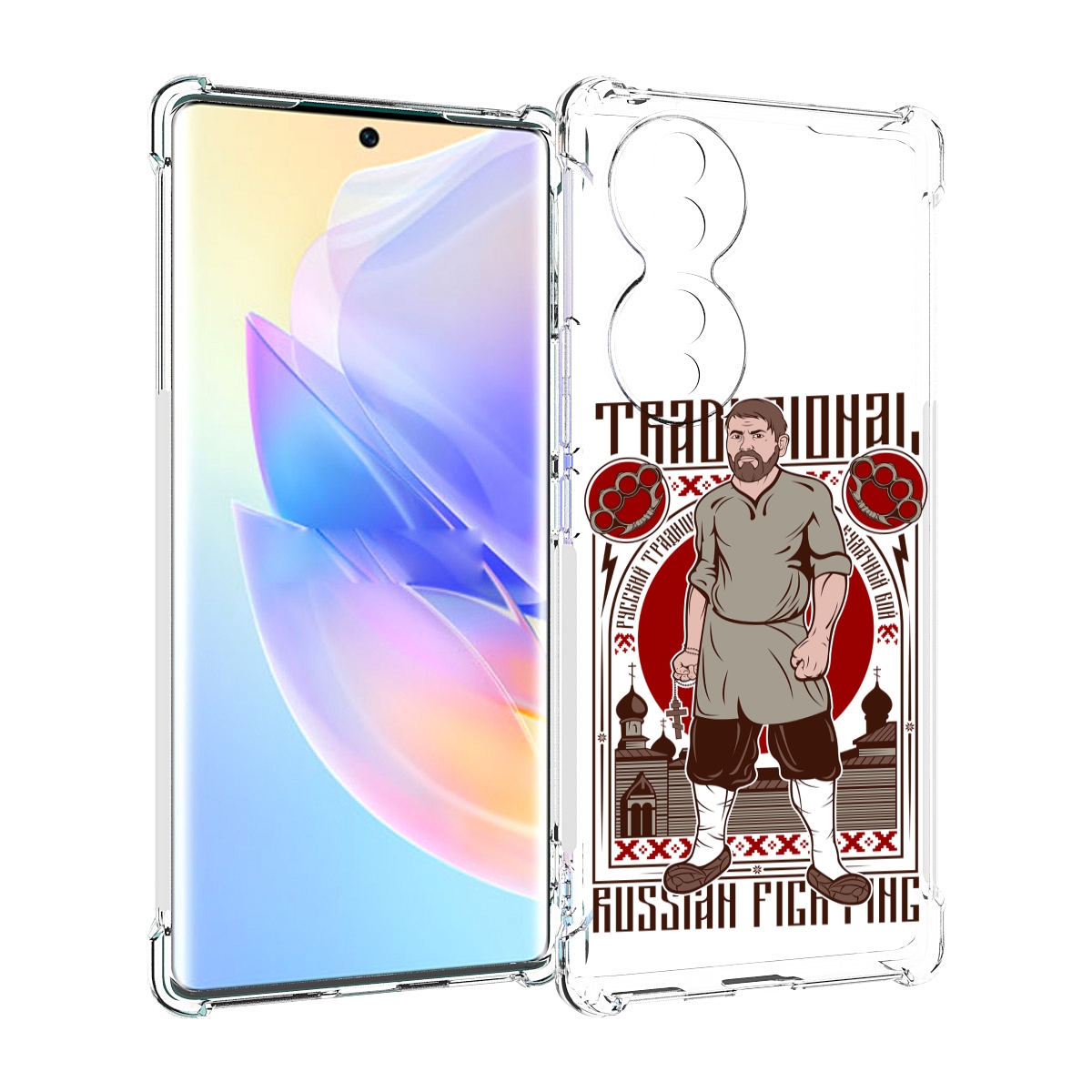 

Чехол MyPads Традициональный мужчина для Honor 70, Прозрачный, Tocco