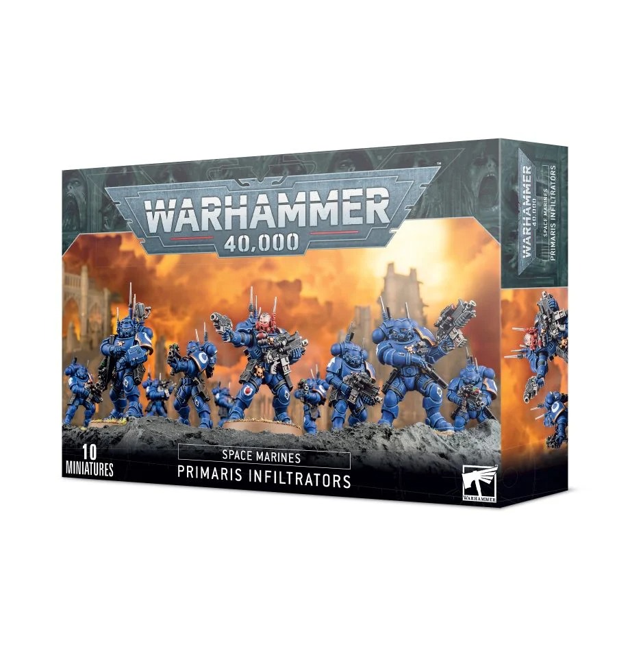 

Миниатюры Warhammer 40000: Space Marines Primaris Infiltrators
