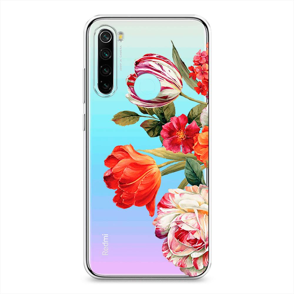 

Чехол Awog на Xiaomi Redmi Note 8 "Весенний букет", Разноцветный, 36550-8