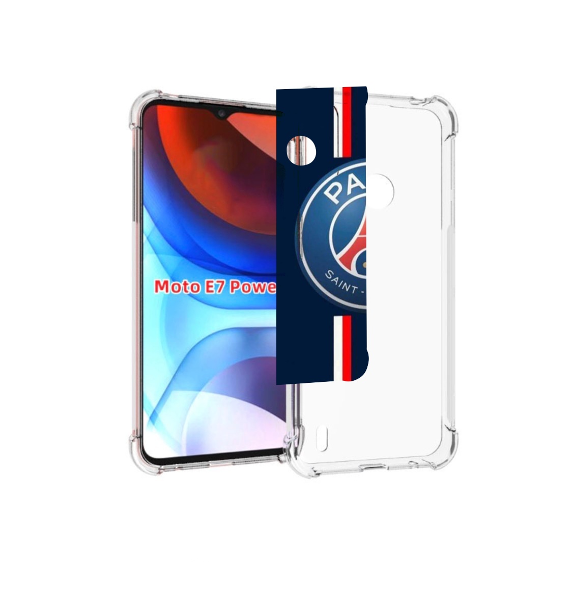 

Чехол MyPads фк псж для Motorola Moto E7 Power, Прозрачный, Tocco