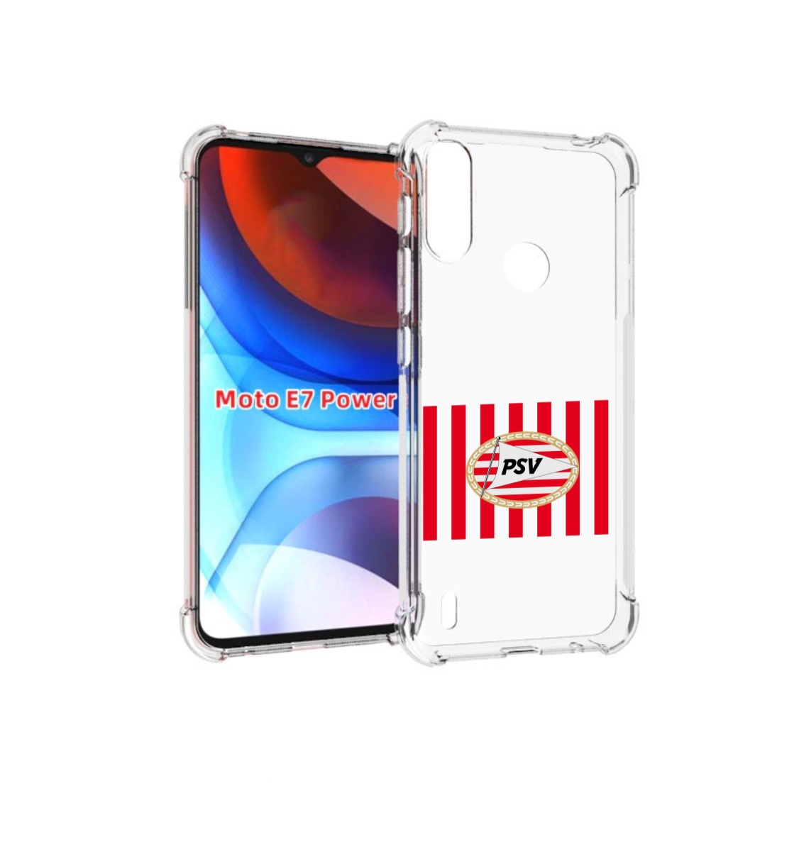 

Чехол MyPads фк псв голландия мужской для Motorola Moto E7 Power, Прозрачный, Tocco