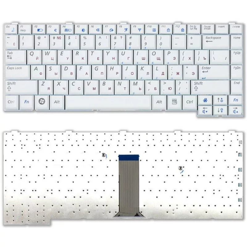 

Клавиатура для Samsung Q308/Q310 Series, Русская, Белая, p/n: V072260CK1