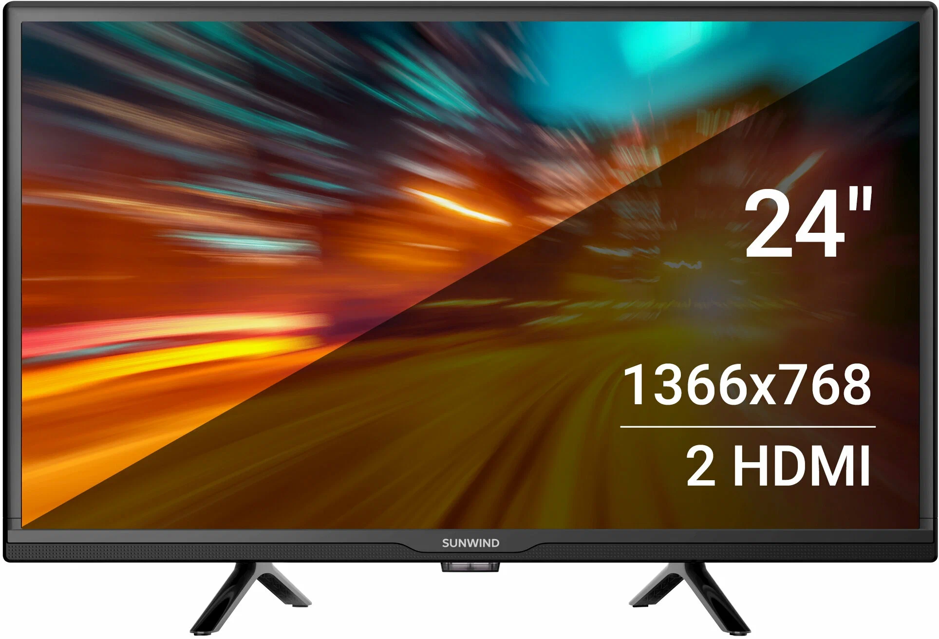 

Телевизор SunWind SUN-LED24XB203, 24"(61 см), HD, Черный, SUN-LED24XB203