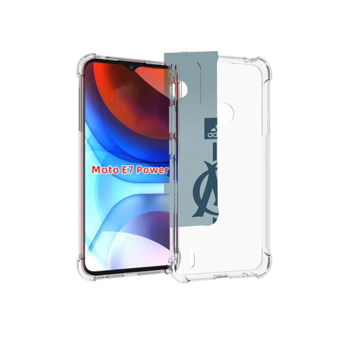 

Чехол MyPads фк марсель для Motorola Moto E7 Power, Прозрачный, Tocco