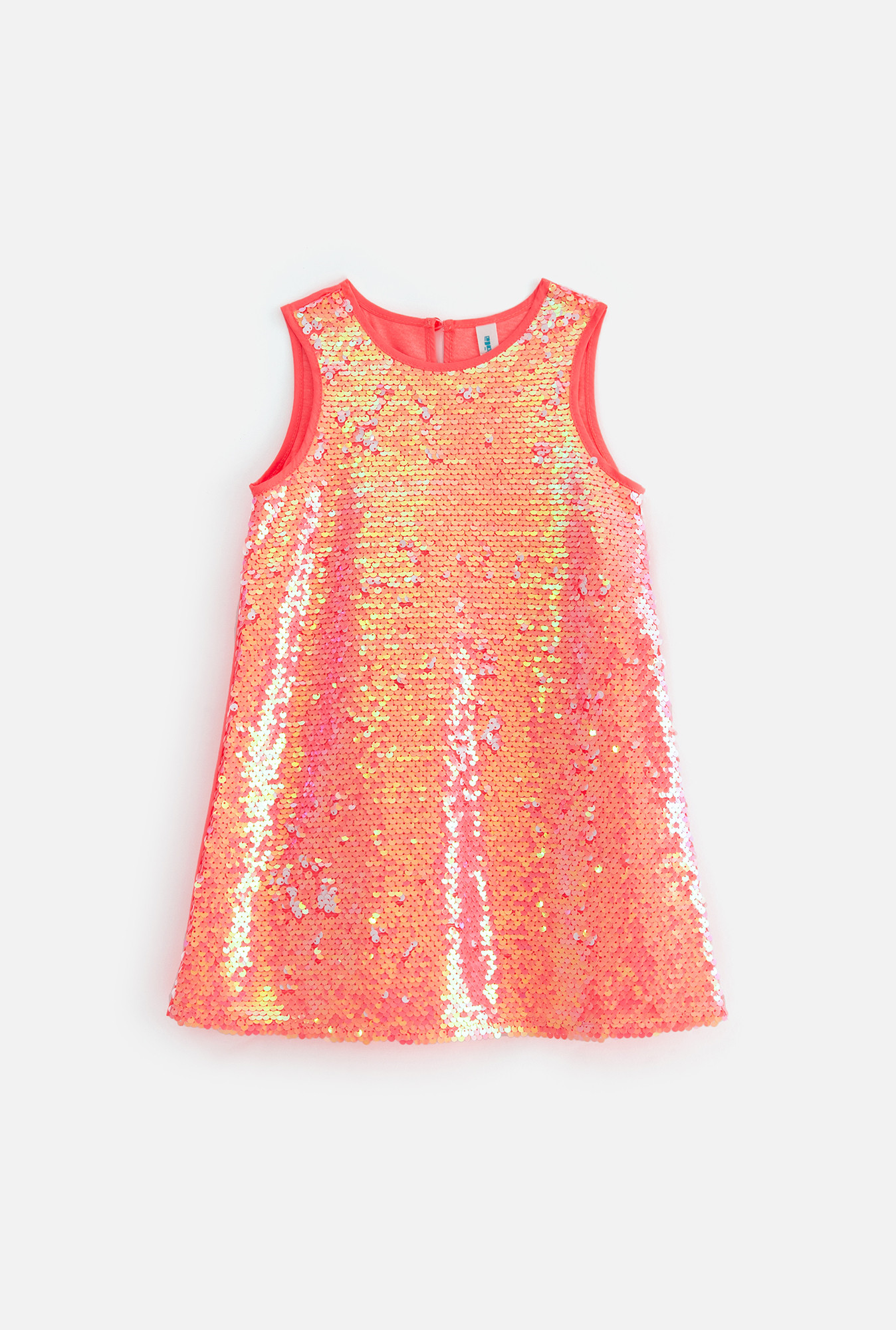 фото Платье для девочек размер 116, коралловый acoola
