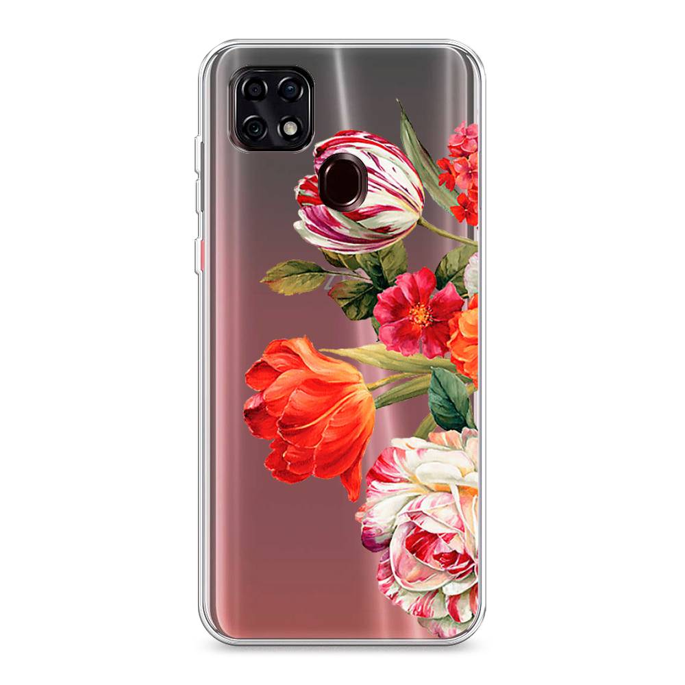 

Чехол Awog на ZTE Blade 20 Smart / ЗТЕ Блэйд 20 Smart "Весенний букет", Разноцветный, 133550-8