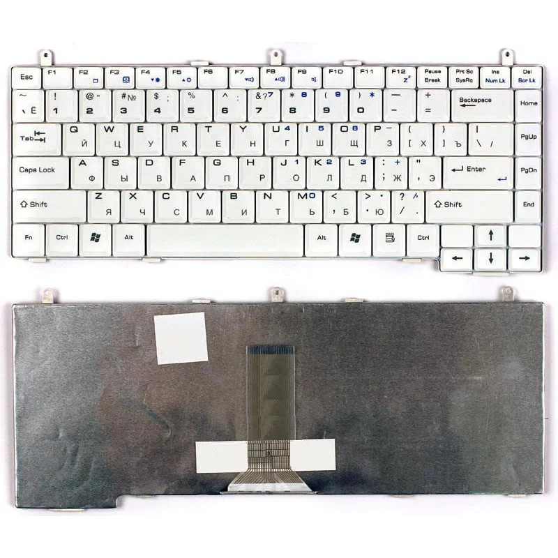 

Клавиатура для MSI S420 S425 S430 S450 Series, Русская, Белая, p/n: S11-00US120-054