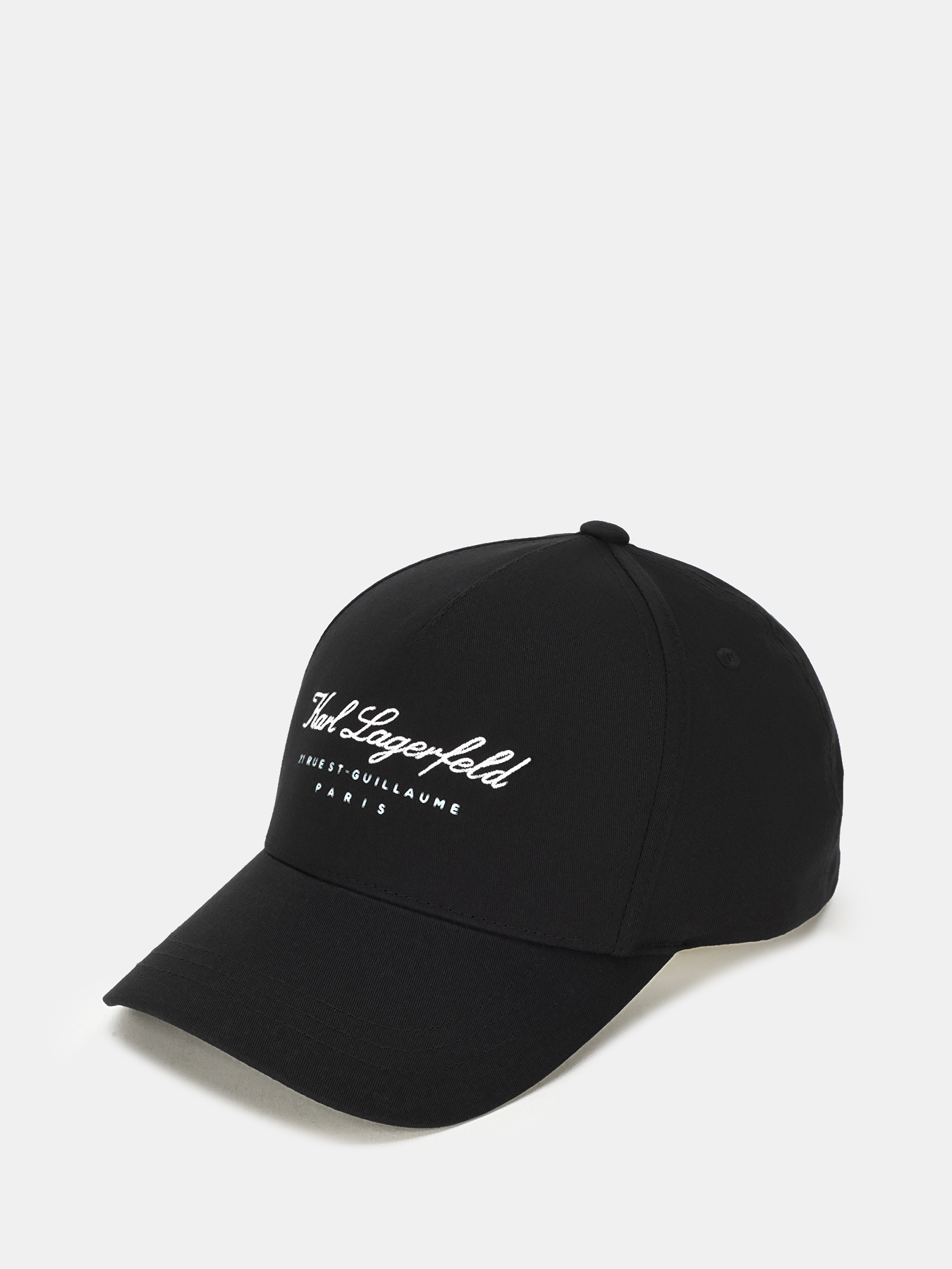 

Бейсболка мужская Karl Lagerfeld 468999 черная, Черный, 468999