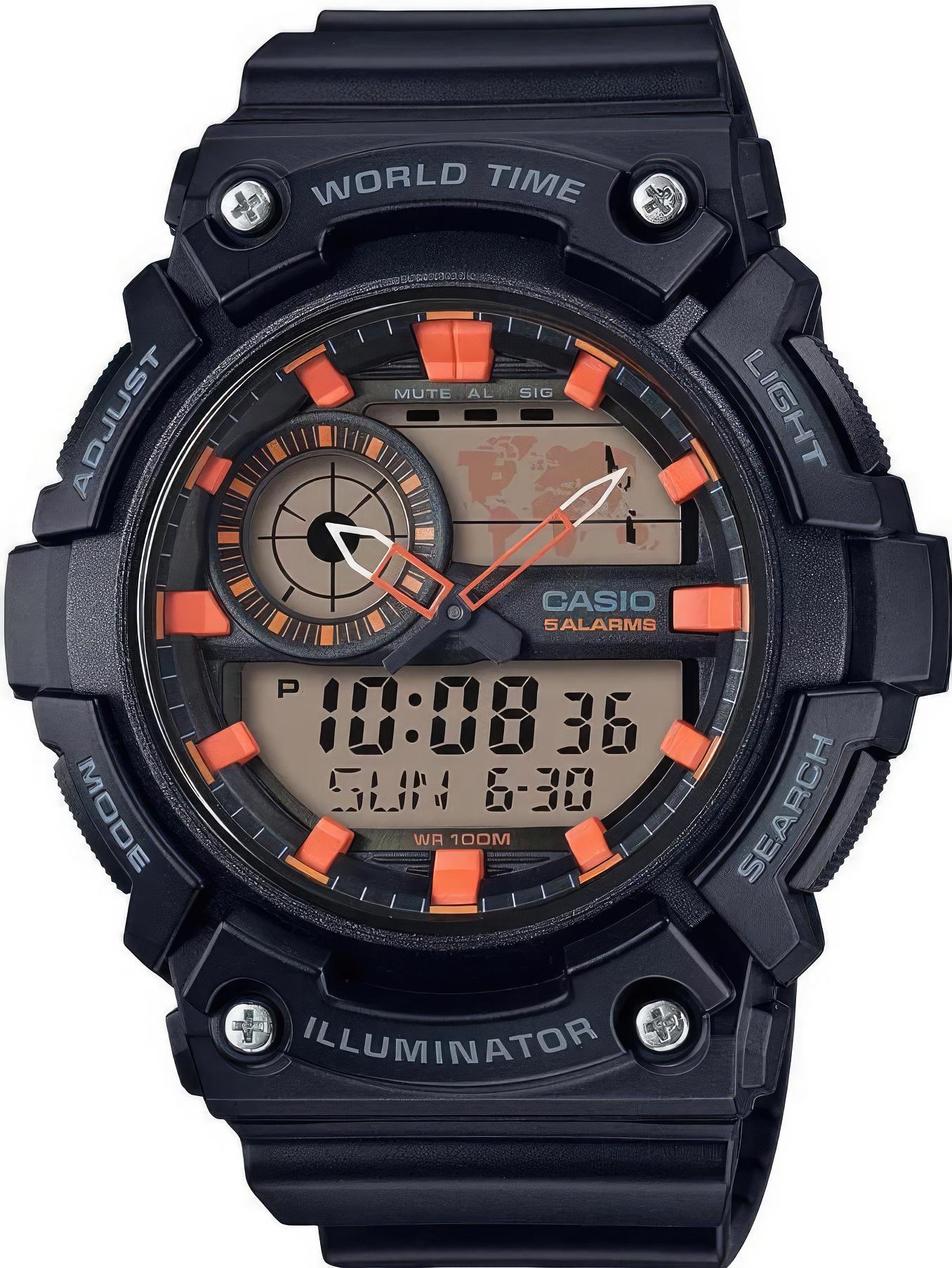 

Наручные часы мужские Casio AEQ-200W-1A2, AEQ-200W-1A2