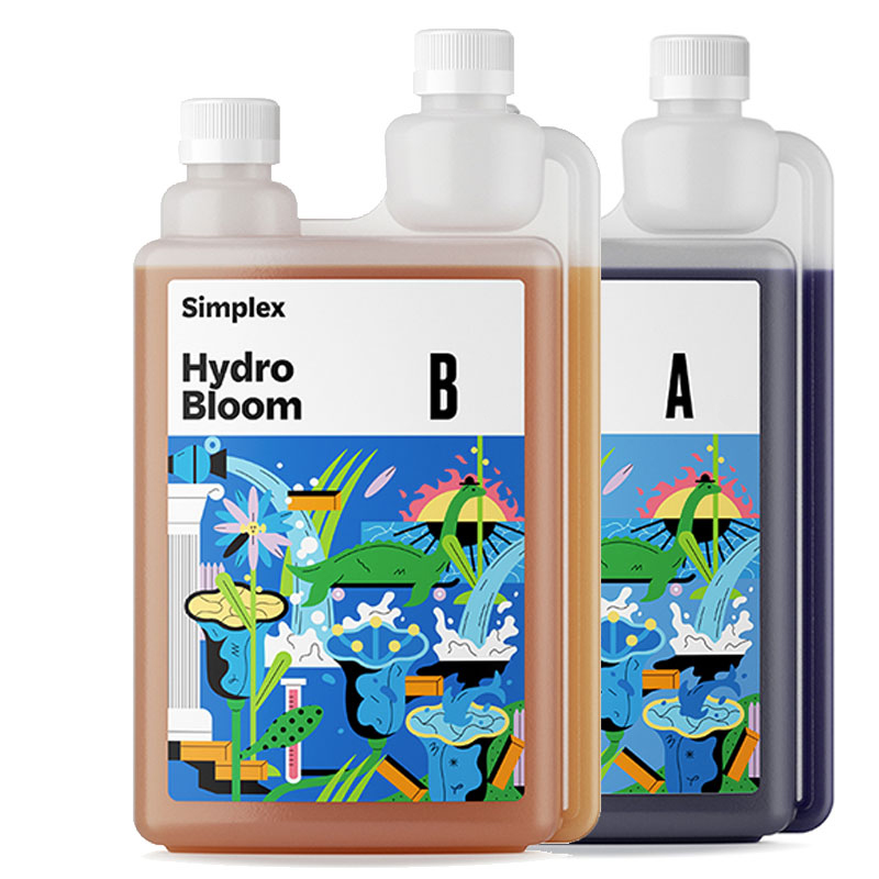 

Удобрение Simplex Hydro Bloom A+B 0,5л, Hydro Bloom A+B