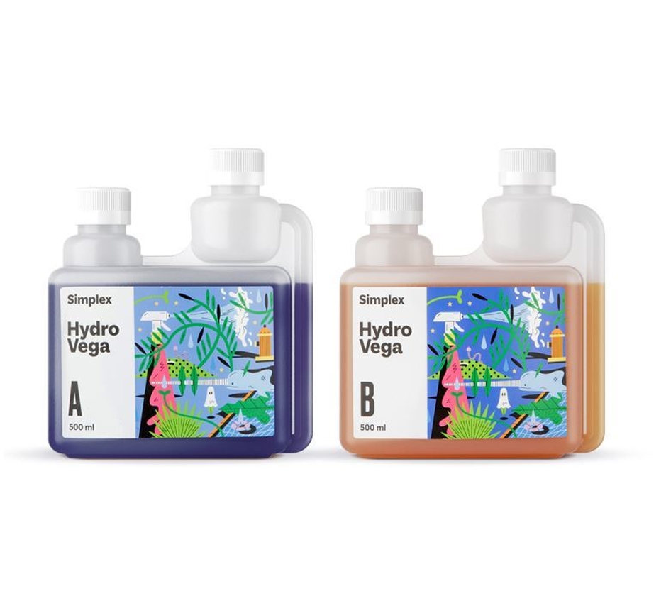 

Удобрение Simplex Hydro Vega A+B 0,5л, Hydro Vega A+B