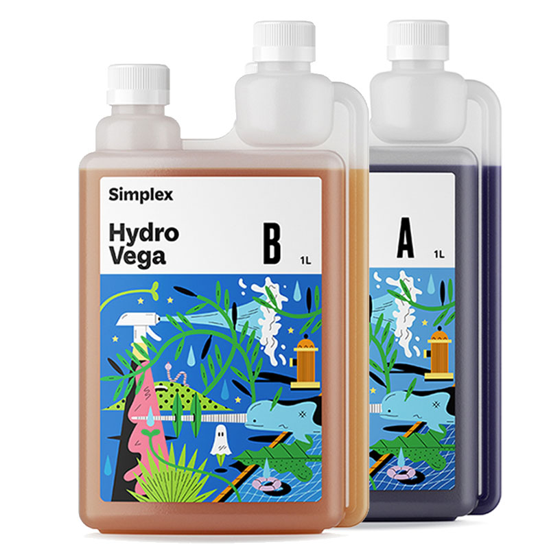 

Удобрение Simplex Hydro Vega A+B 1л, Hydro Vega A+B
