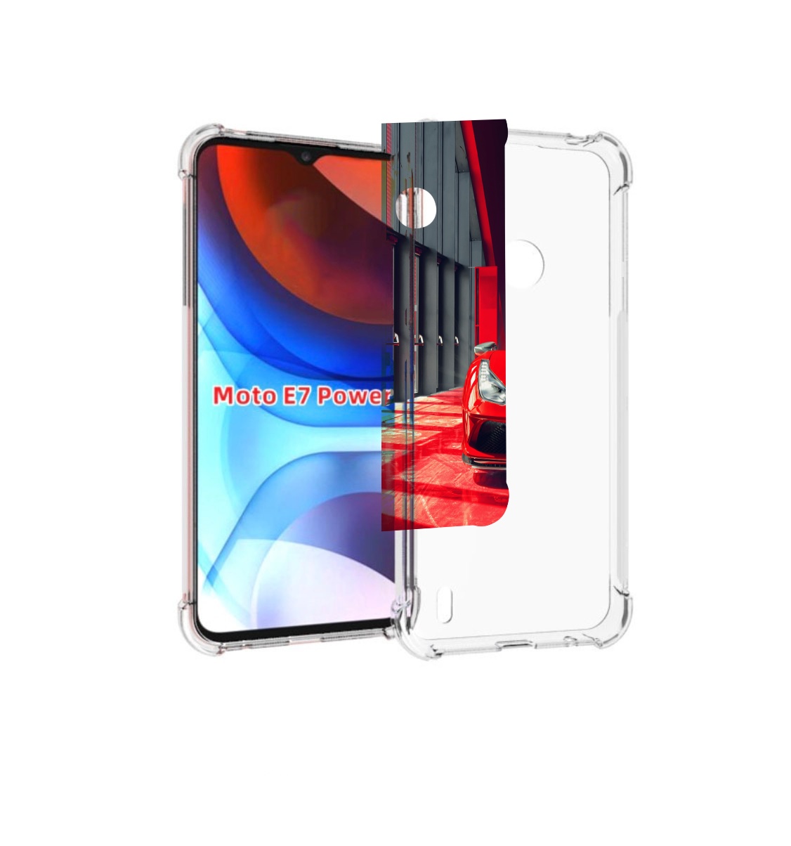 

Чехол MyPads ферра для Motorola Moto E7 Power, Прозрачный, Tocco