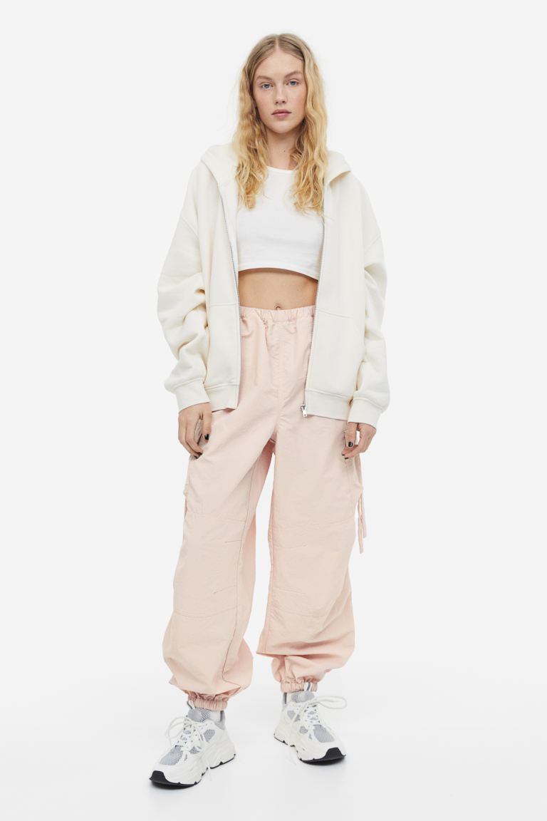 

Брюки женские H&M 1153255001 розовые 2XS (доставка из-за рубежа), 1153255001